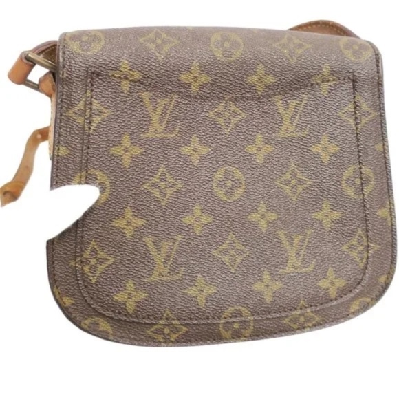 334304Y Louis Vuitton Crossbody Bag Saint Cloud MM Brown Monogram - Picture 2 of 13